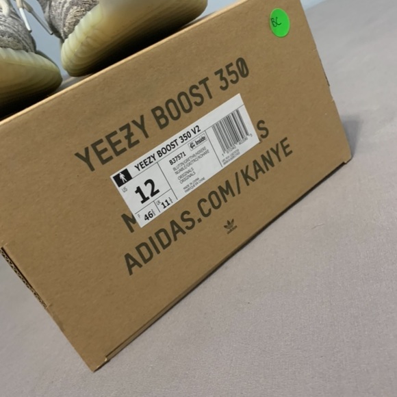Yeezy 350 “Blue Tint” sz 12 - Picture 4 of 5
